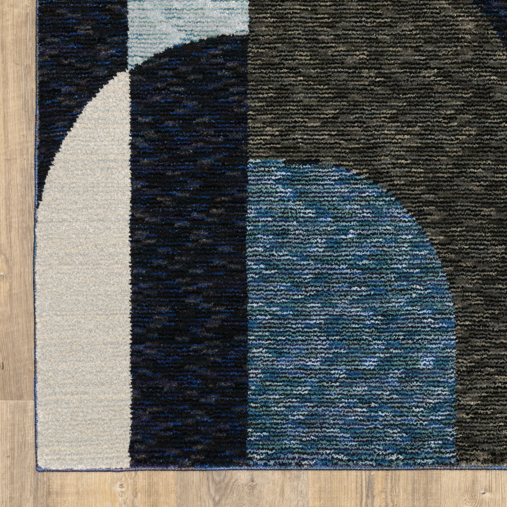 Oriental Weavers Strada STR03 Multicolor Rectangle Indoor Runner - Contemporary Stain Resistant Medium Pile Rug with Geometric Design-
