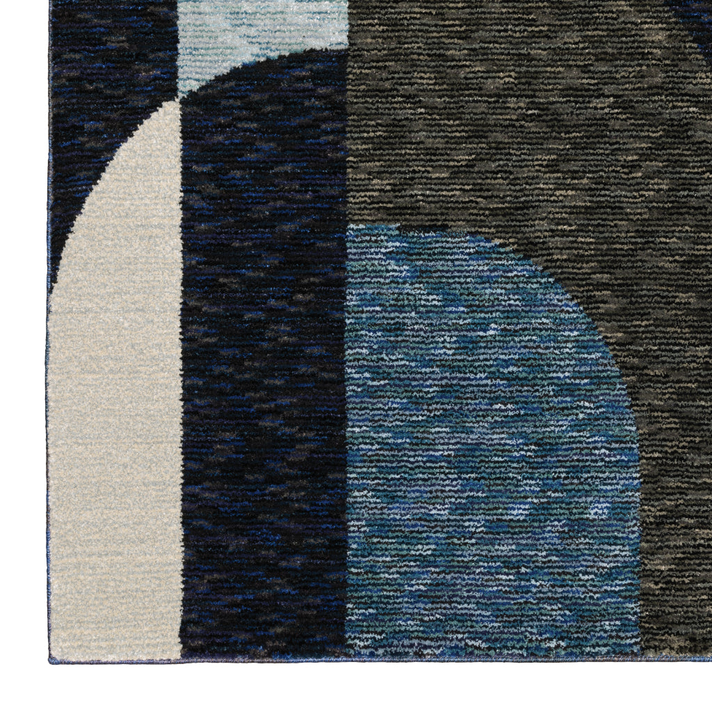 Oriental Weavers Strada STR03 Multicolor Rectangle Indoor Runner - Contemporary Stain Resistant Medium Pile Rug with Geometric Design-