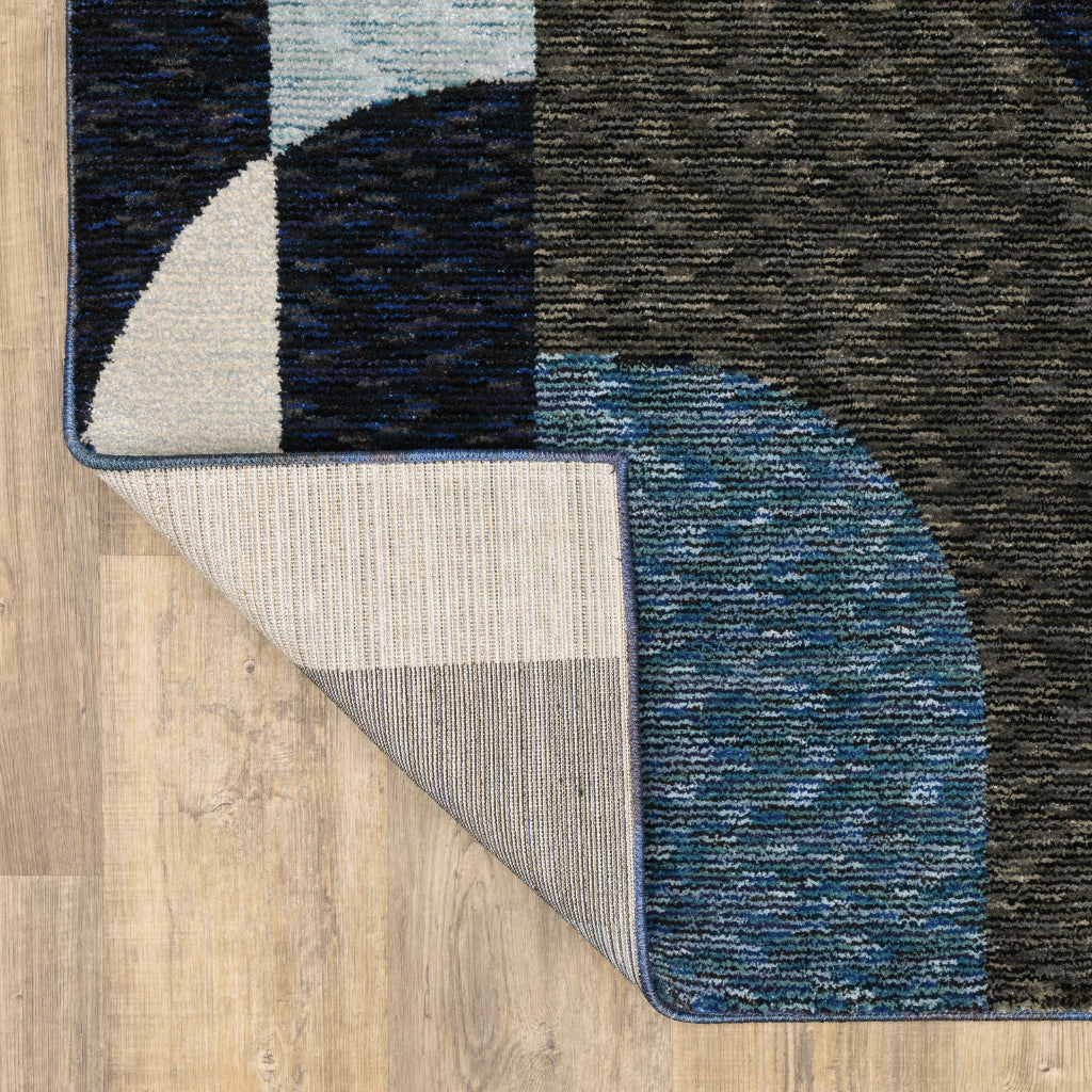 Oriental Weavers Strada STR03 Multicolor Rectangle Indoor Runner - Contemporary Stain Resistant Medium Pile Rug with Geometric Design-