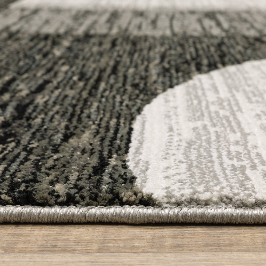 Oriental Weavers Strada STR06 Multicolor Rectangle Indoor Runner - Contemporary Stain Resistant Medium Pile Rug with Geometric Design-