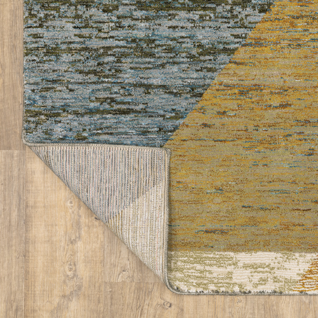 Oriental Weavers Strada STR09 Multicolor Rectangle Indoor Area Rug - Contemporary Stain Resistant Medium Pile Rug with Geometric Design-