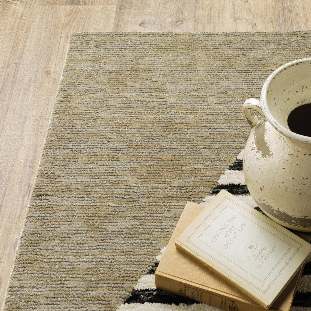 Oriental Weavers Strada STR10 Multicolor Rectangle Indoor Runner - Contemporary Stain Resistant Medium Pile Rug with Geometric Design-