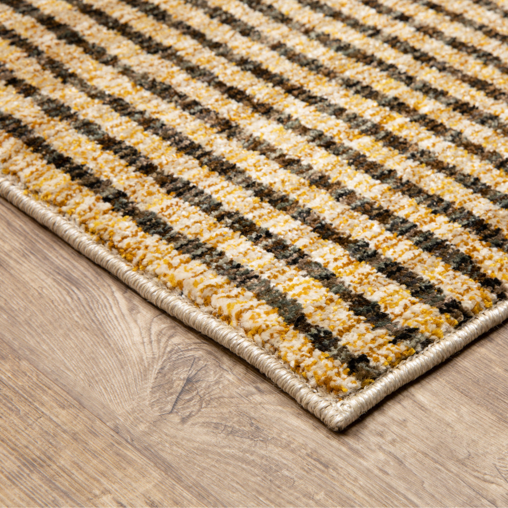 Oriental Weavers Strada STR10 Multicolor Rectangle Indoor Runner - Contemporary Stain Resistant Medium Pile Rug with Geometric Design-