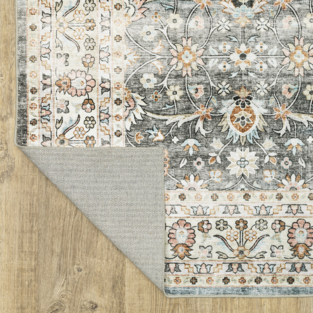 Oriental Weavers Sumter SUM07 Multicolor Rectangle Indoor Area Rug - Easy Care & Stain Resistant Low Pile Rug with Oriental Design-