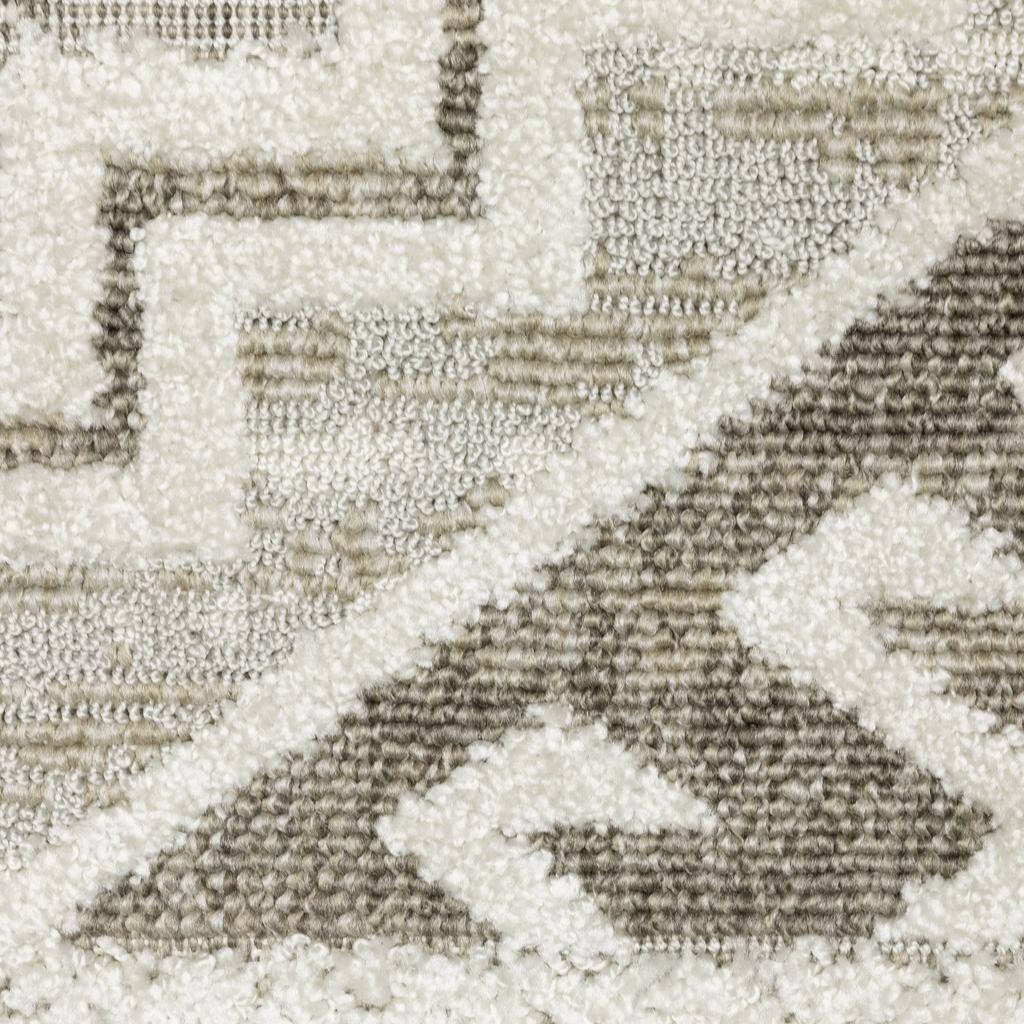 Oriental Weavers Tangier TAN03 Beige Rectangle Indoor Area Rug Southwest/Lodge Pattern-