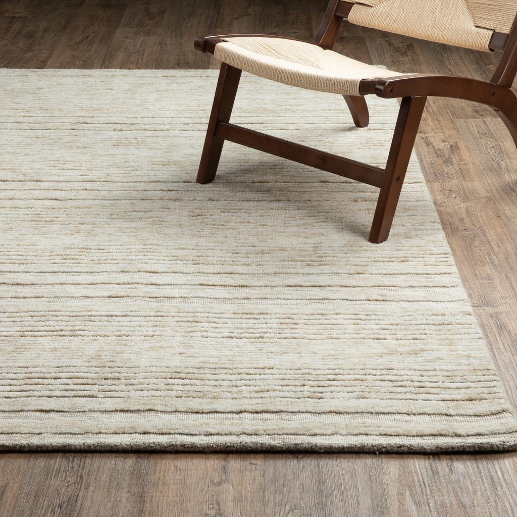 Oriental Weavers Thatcher THA03 Beige Rectangle Indoor Runner Striped Pattern-