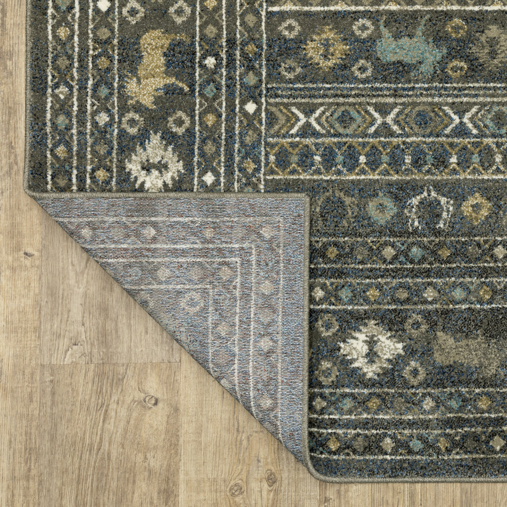 Oriental Weavers Venice 095E8 Multicolor Rectangle Indoor Runner - Stain Resistant Traditional Low Pile Rug-