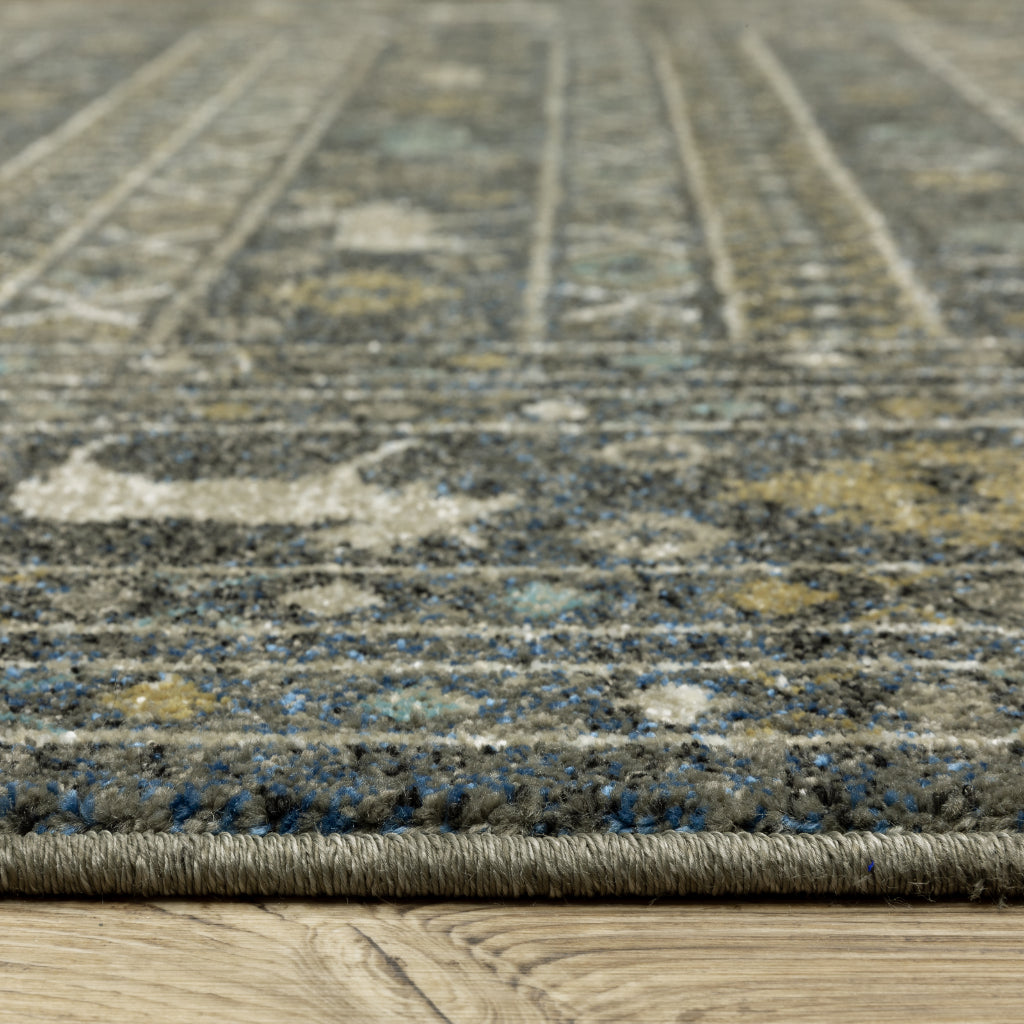 Oriental Weavers Venice 095E8 Multicolor Rectangle Indoor Runner - Stain Resistant Traditional Low Pile Rug-