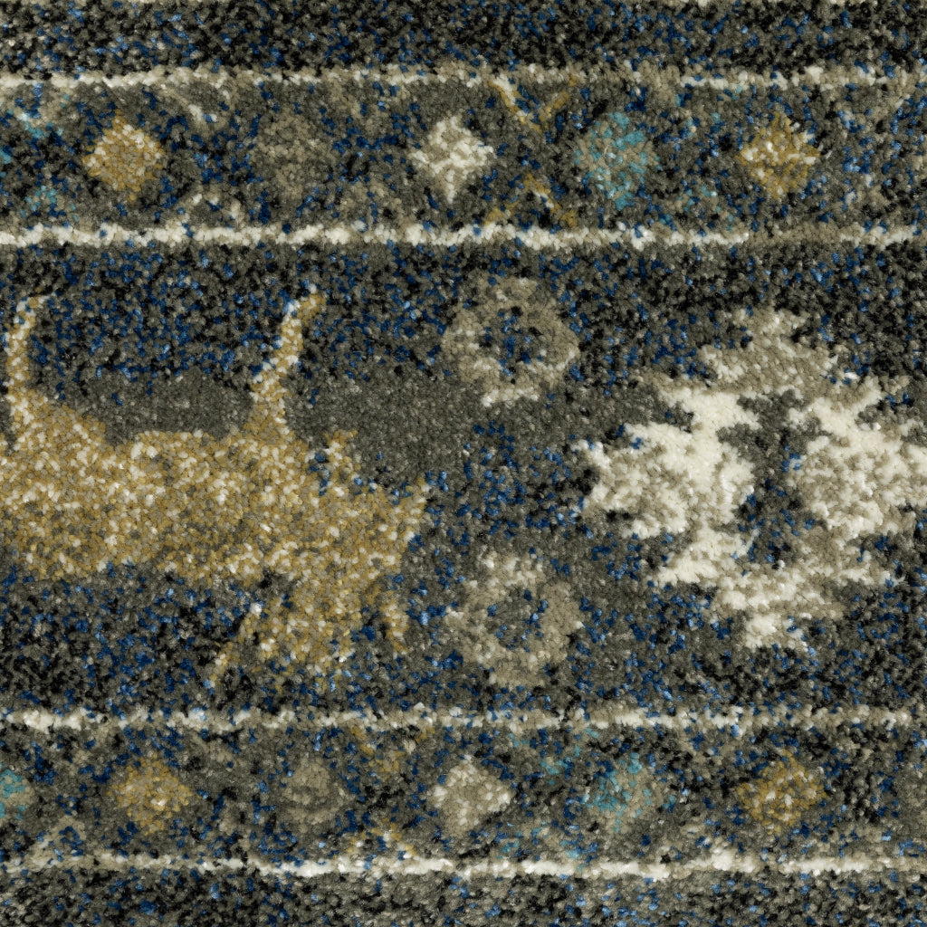 Oriental Weavers Venice 095E8 Multicolor Rectangle Indoor Runner - Stain Resistant Traditional Low Pile Rug-