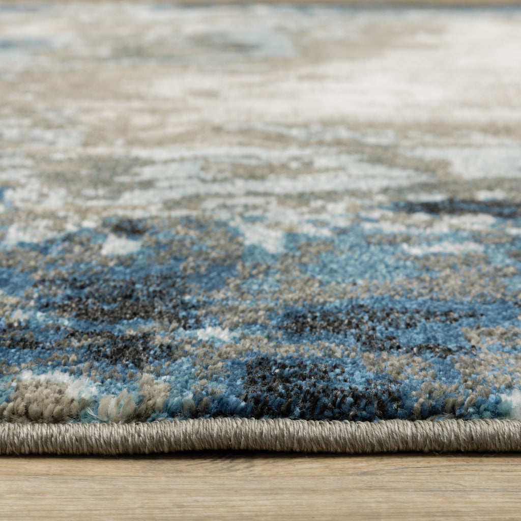 Oriental Weavers Venice 4151Z Multicolor Rectangle Indoor Runner - Stain Resistant Low Pile Rug with Abstract Design-