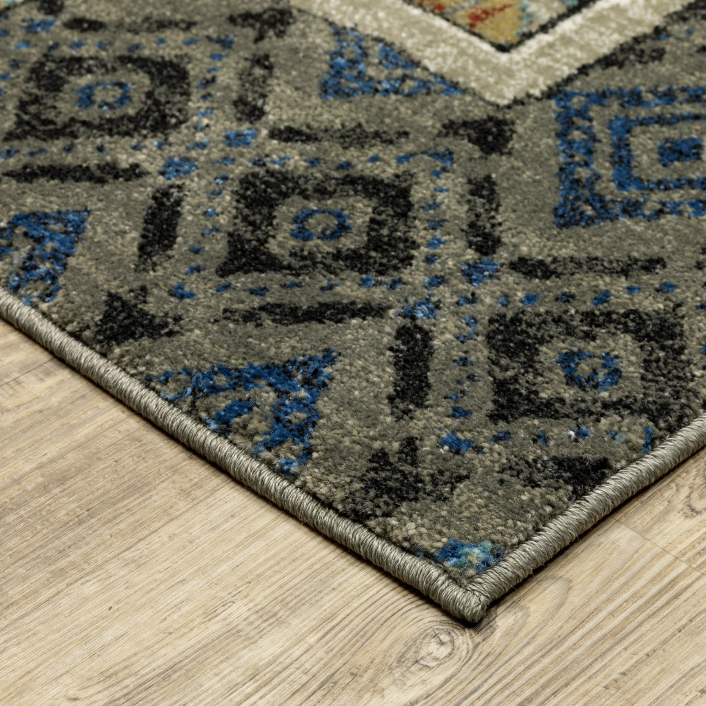 Oriental Weavers Venice 4258X Multicolor Rectangle Indoor Area Rug - Stain Resistant Low Pile Rug with Tribal Design-