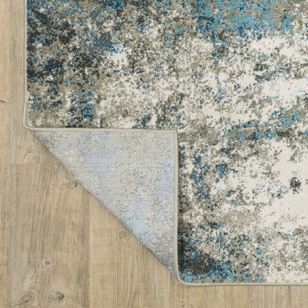 Oriental Weavers Venice 4332U Multicolor Rectangle Indoor Runner - Stain Resistant Low Pile Rug with Abstract Design-