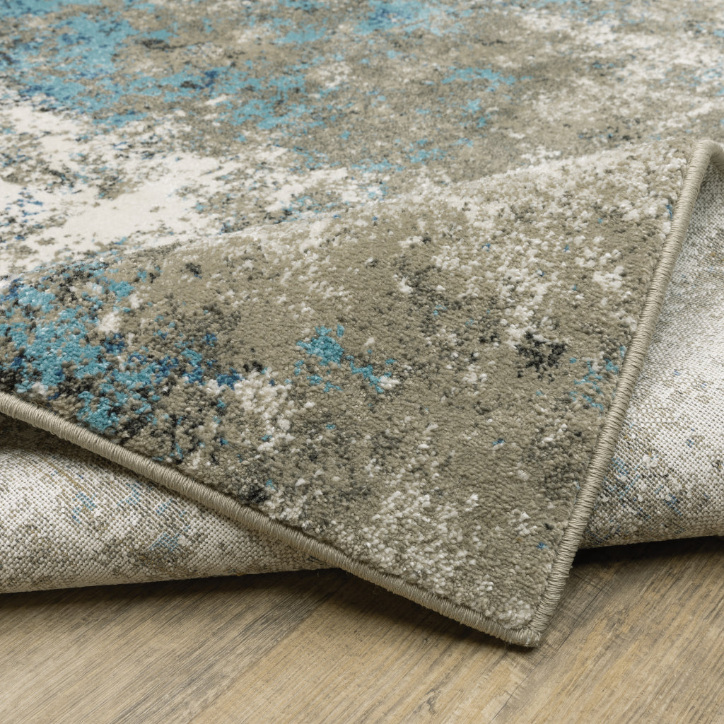 Oriental Weavers Venice 4332U Multicolor Rectangle Indoor Runner - Stain Resistant Low Pile Rug with Abstract Design-