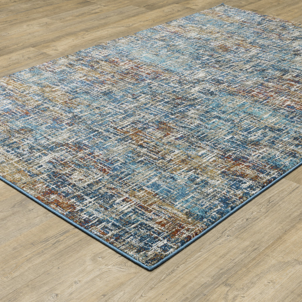 Oriental Weavers Venice 5573X Multicolor Rectangle Indoor Area Rug - Stain Resistant Low Pile Rug with Abstract Design-