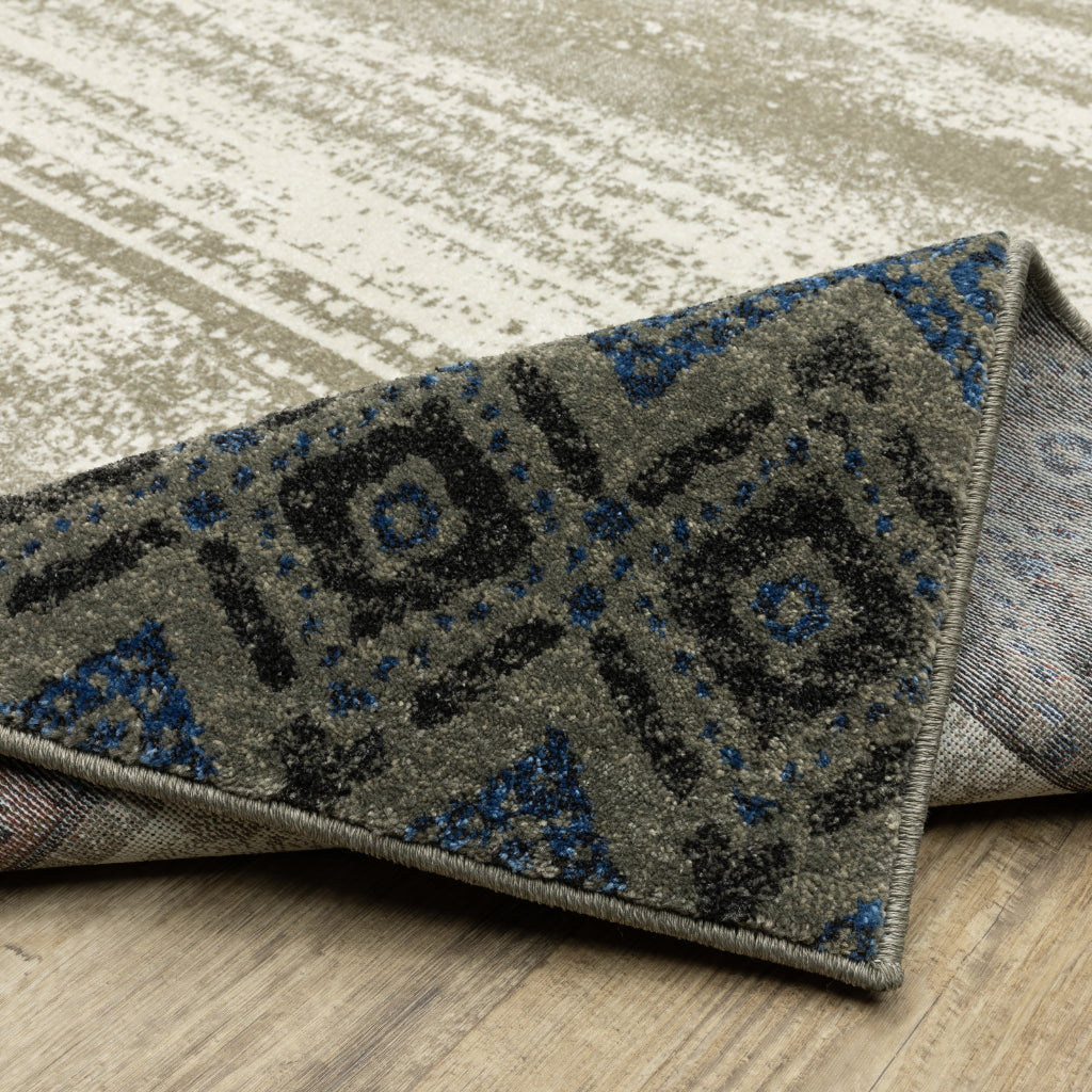 Oriental Weavers Venice 5774W Multicolor Rectangle Indoor Area Rug - Stain Resistant Low Pile Rug with Border Design-