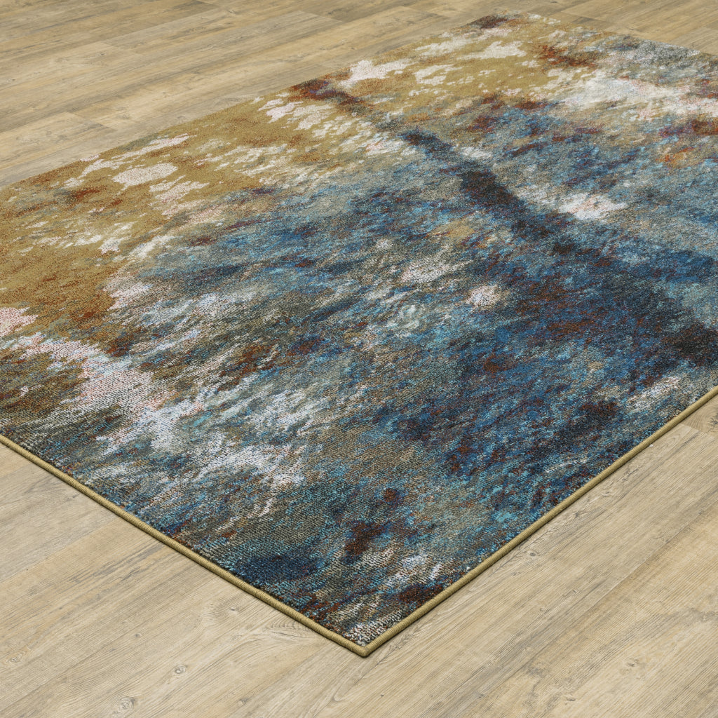 Oriental Weavers Venice 8123X Multicolor Rectangle Indoor Area Rug - Stain Resistant Low Pile Rug with Abstract Design-