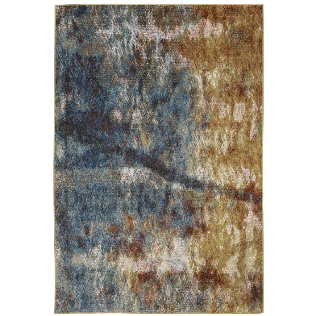 Oriental Weavers Venice 8123X Multicolor Rectangle Indoor Area Rug - Stain Resistant Low Pile Rug with Abstract Design-