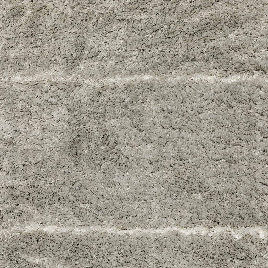 Oriental Weavers Verona 752G6 Gray Rectangle Indoor Area Rug - Luxurious Stain Resistant Shag Pile Rug with Abstract Design-