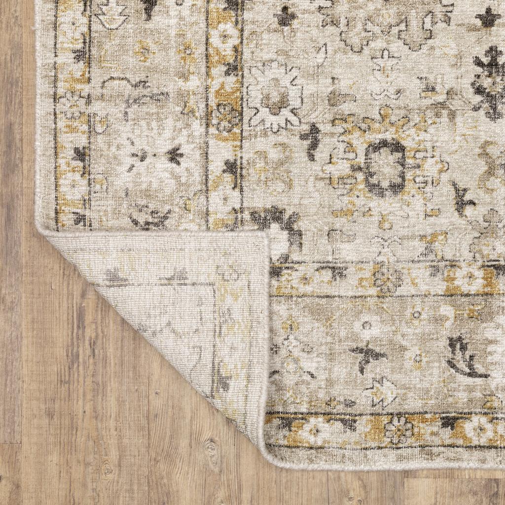 Oriental Weavers Windham WIN02 Beige Rectangle Indoor Area Rug Oriental Pattern-
