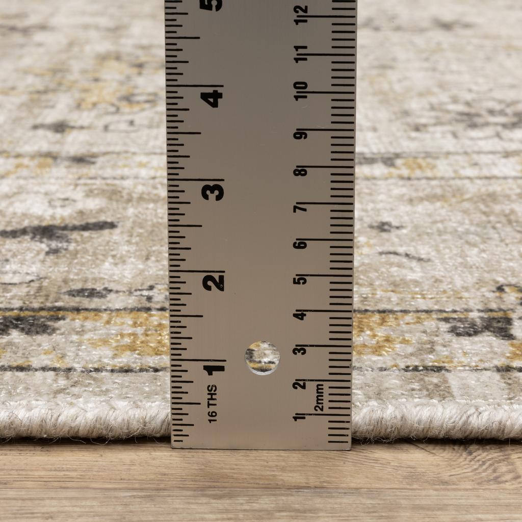 Oriental Weavers Windham WIN02 Beige Rectangle Indoor Area Rug Oriental Pattern-