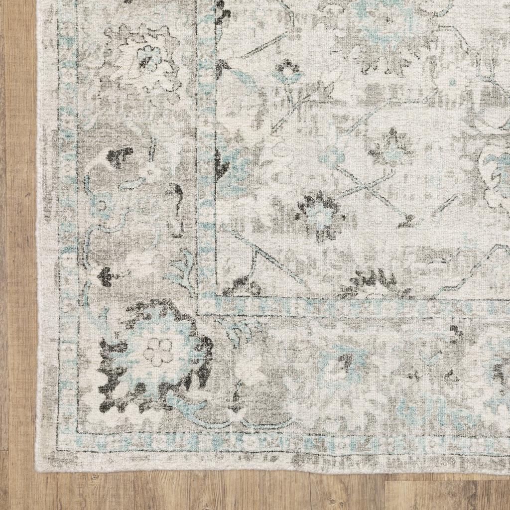 Oriental Weavers Windham WIN04 Ivory Rectangle Indoor Area Rug Oriental Pattern-