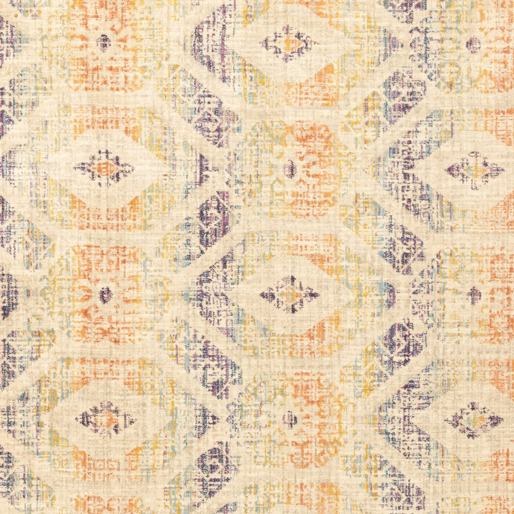 Oriental Weavers Xanadu 561J6 Multicolor Rectangle Indoor Area Rug - Stain Resistant Low Pile Rug with Geometric Design-