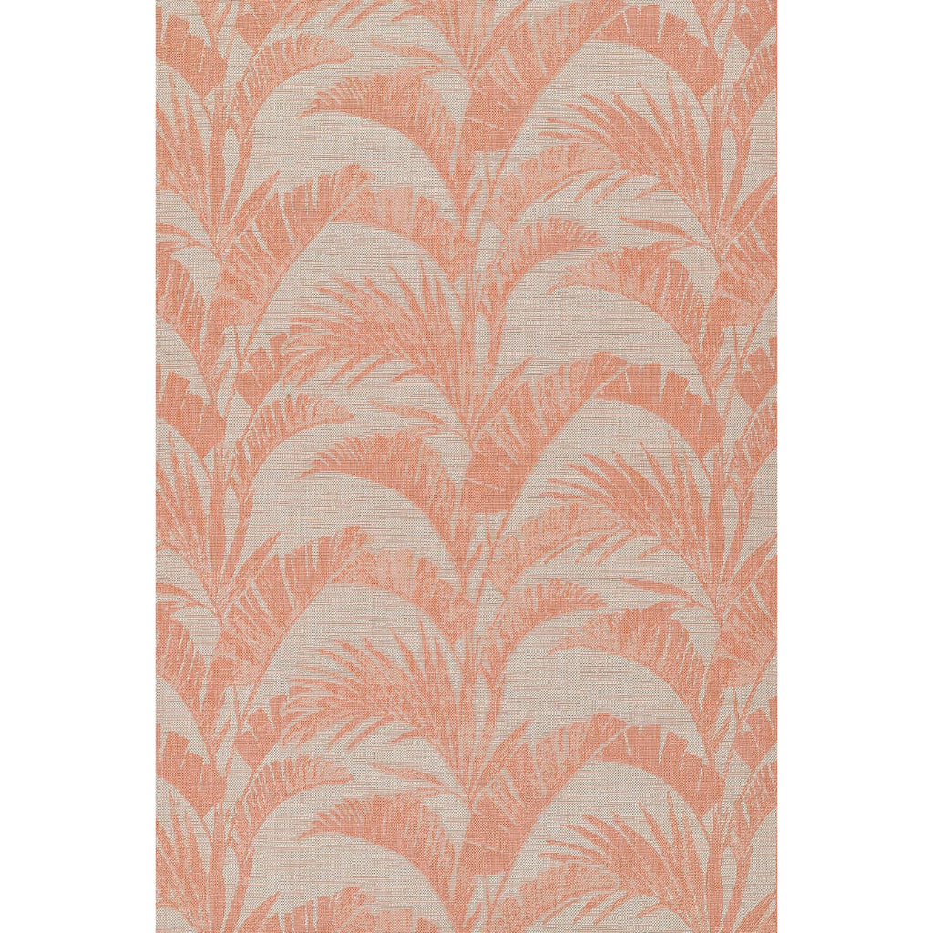 Momeni Riviera RV-01 Coral Rectangle Indoor / Outdoor Power Loomed Area Rug - Vibrant & Versatile Washable Living Room, Porch & Patio Rug-