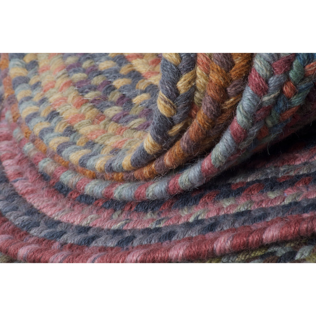 Colonial Mills Ridgevale Grecian Green Rectangle Area Rug - Trendy Indoor Reversible Rug Made of Wool