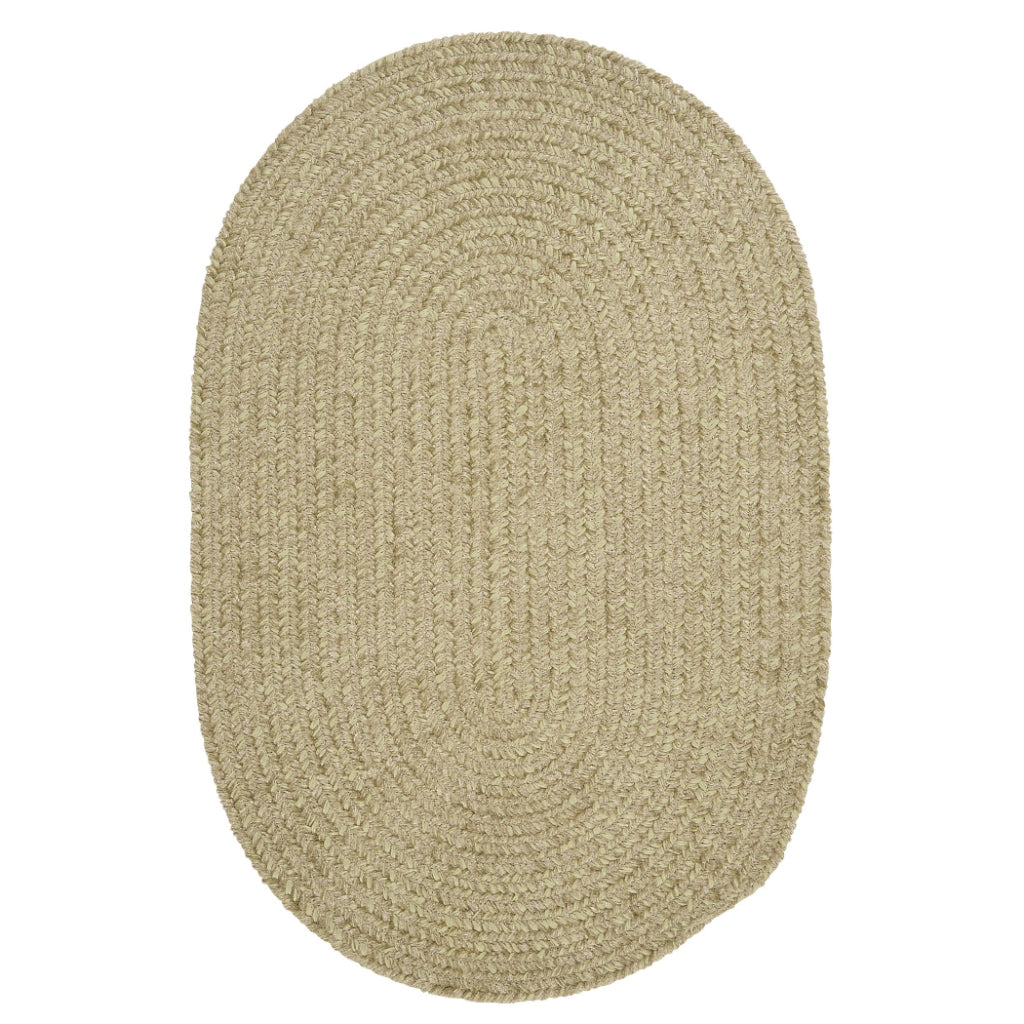 Colonial Mills Spring Meadow Sprout Green Oval Indoor Area Rug - Stylish Reversible Kids Room Rug