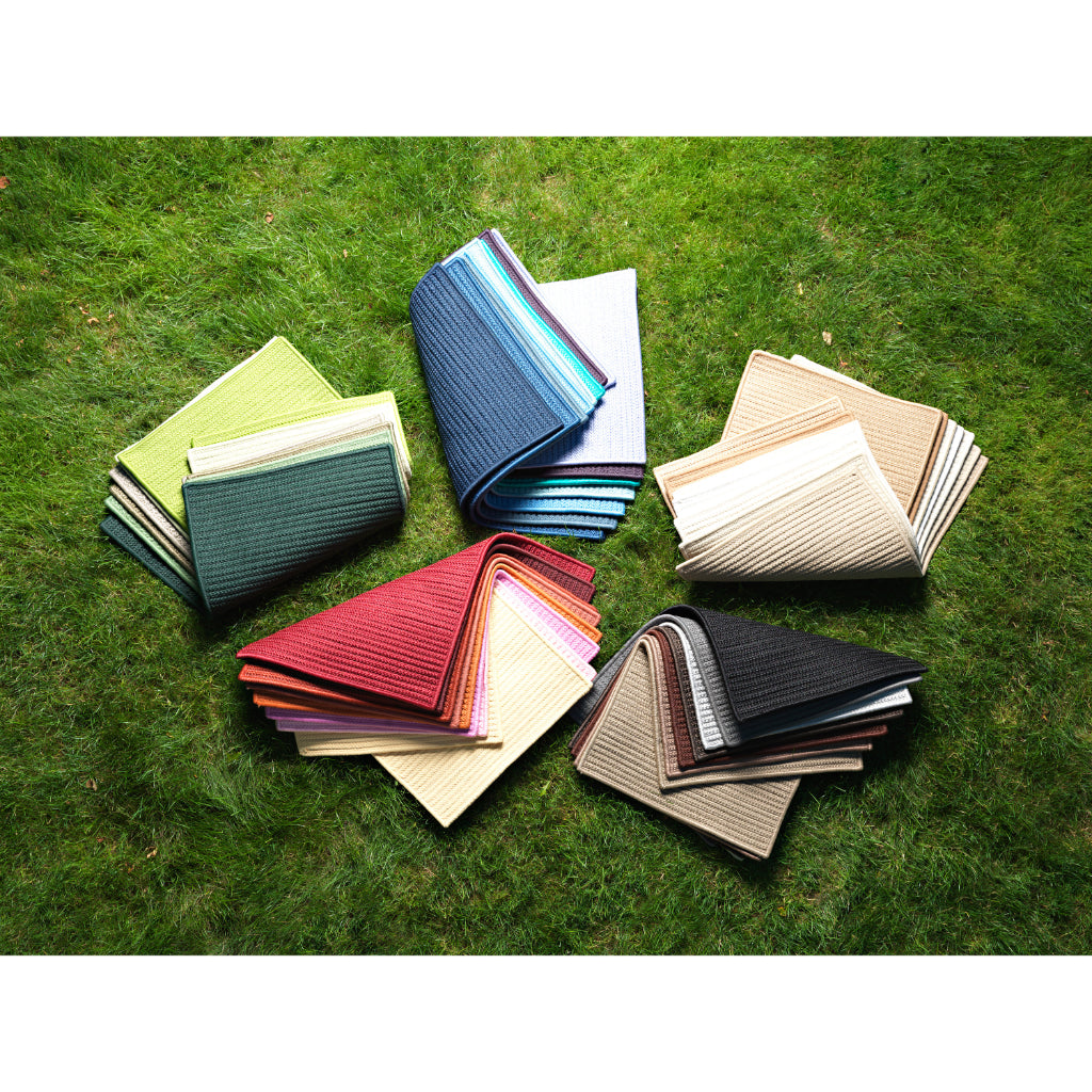 Colonial Mills Simply Home Solid Jasmine Rectangle Indoor / Outdoor Runner - Stain &amp; Fade Resistant Reversible Handmade Rug