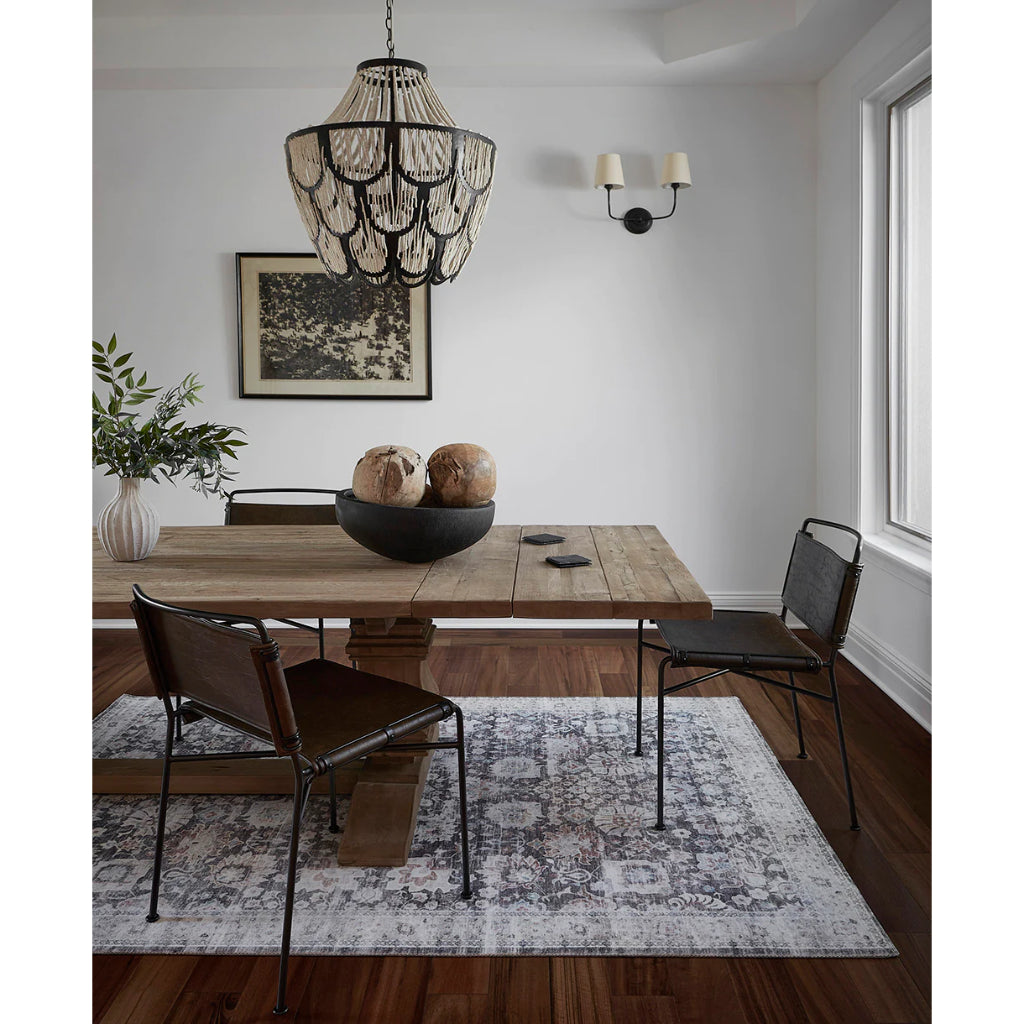 Momeni Sultana SLT-1 Brown Machine Woven Vintage Low Pile Area Rug & Runner - Traditional Rug Made of Polyester with Brown Floral Design-