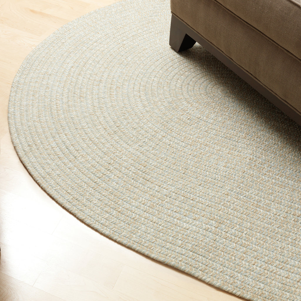 Colonial Mills Tremont Evergold Round Indoor Reversible Area Rug - Trendy Low Pile Handmade Rug