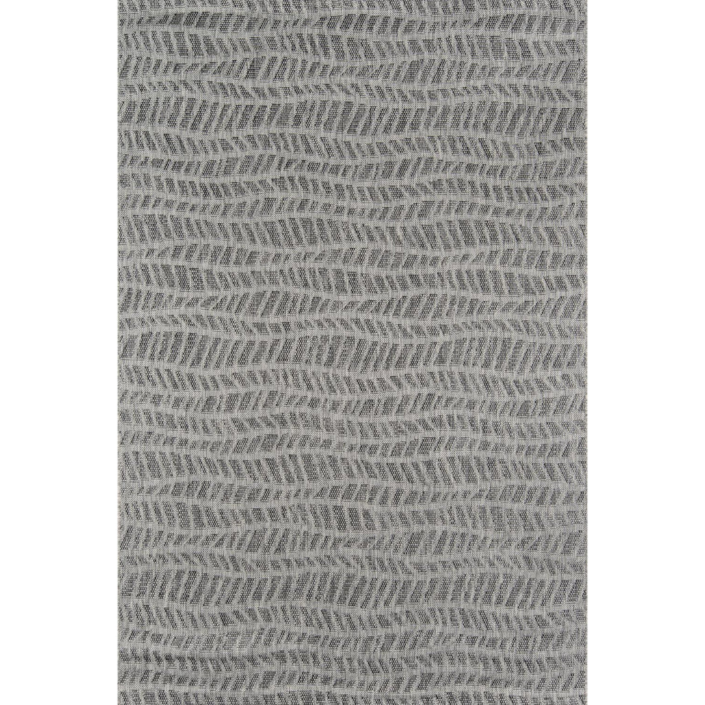Momeni Villa VI-05 Emilia Grey Rectangle Indoor / Outdoor Area Rug - Stylish All-Weather Patio & Living Room Rug with Abstract Design-
