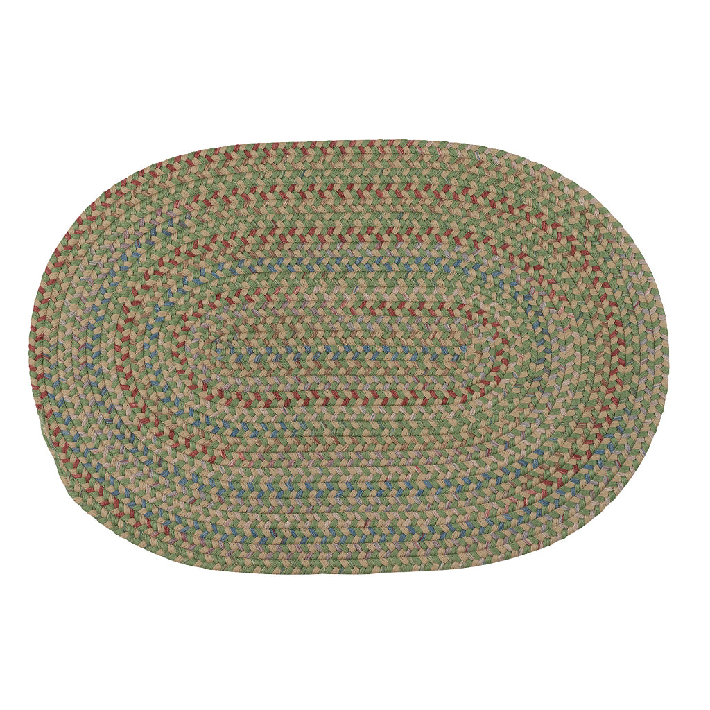 Colonial Mills Winfield Palm Oval / Round Indoor Area Rug &amp; Runner - Exquisite Reversible Rug Made of Polypropylene &amp; Wool