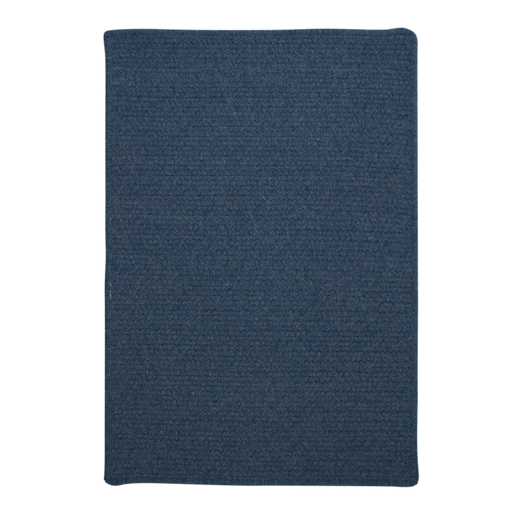 Colonial Mills Westminster Federal Blue Rectangle / Square Indoor Area Rug &amp; Runner - Stylish Reversible Rug Made of Wool &amp; Polypropylene