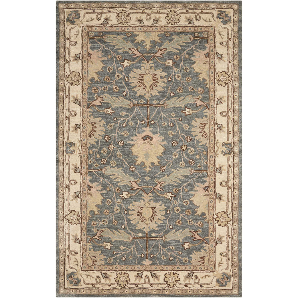 Nourison Home India House IH75 Multicolor Rectangle Indoor Area Rug -  Hand Tufted Medium Pile Rug Made of 100% Wool