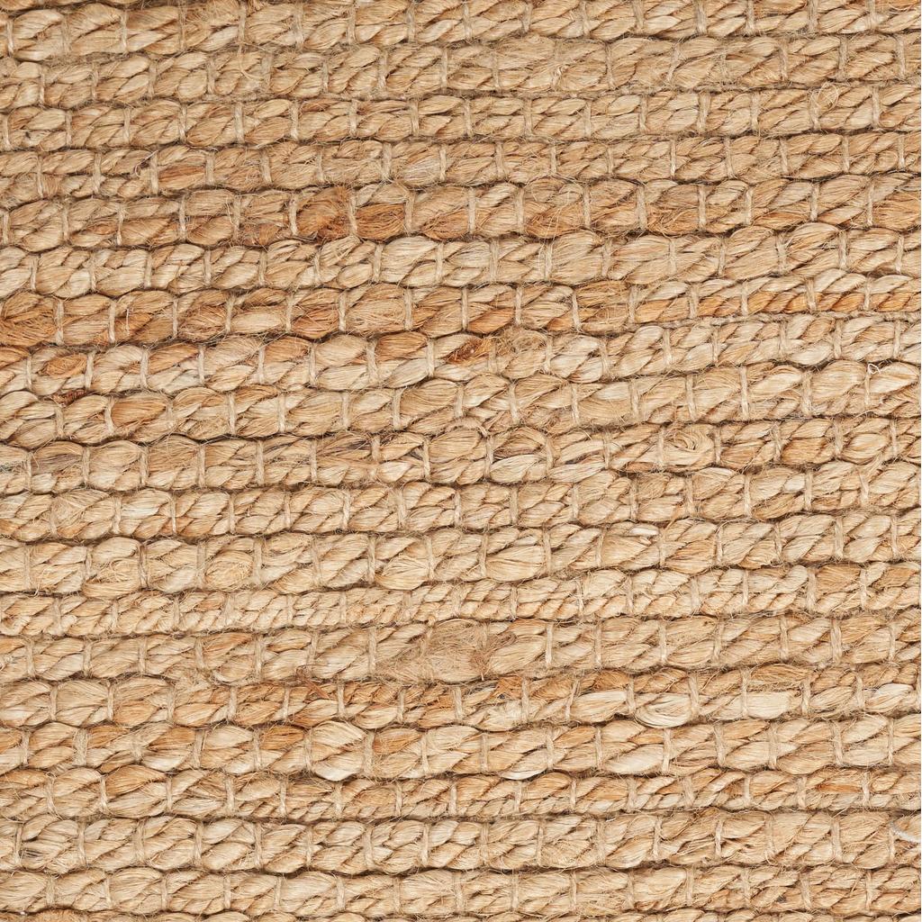 Nourison Home Natural Jute NJT01 Natural Indoor Runner - Farmhouse Hand Woven Handmade Medium Pile