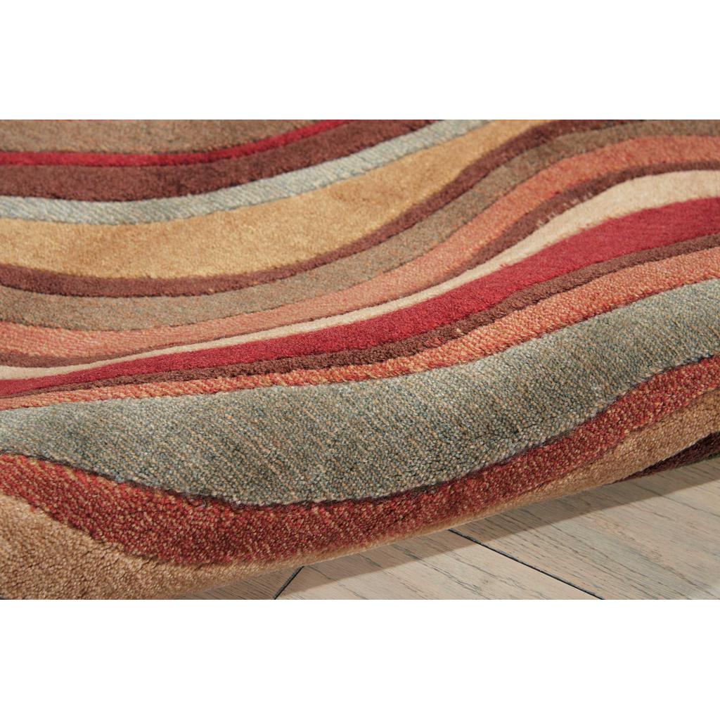 Nourison Home Somerset ST81 Multicolor Indoor Runner - Modern Power Loomed Machine Made Medium Pile