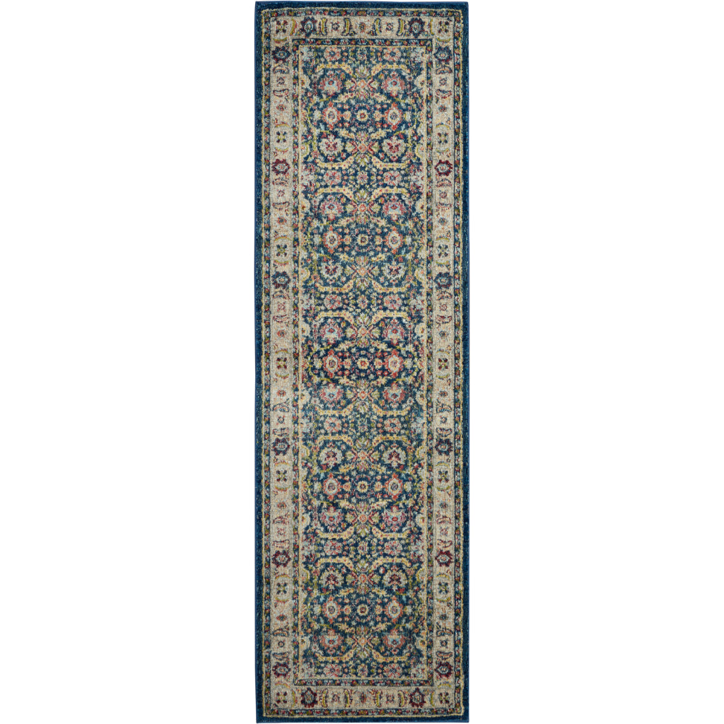 Nourison Home Global Vintage GLB13 Multicolor Indoor Runner - Medium Pile Traditional Runner