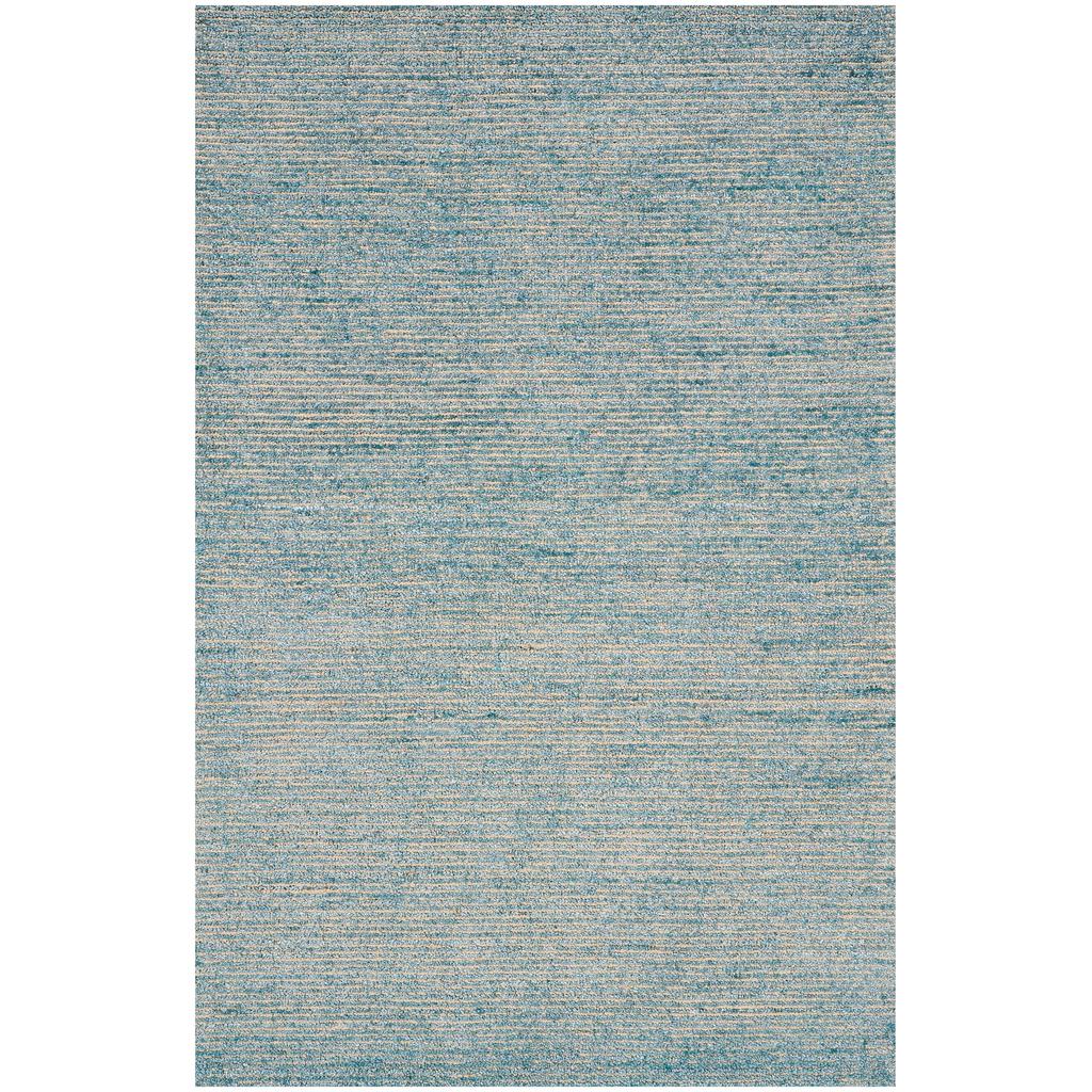 Nourison Home Weston WES01 Light Blue Indoor Rectangle Area Rug - Modern Tufted Handmade Medium Pile