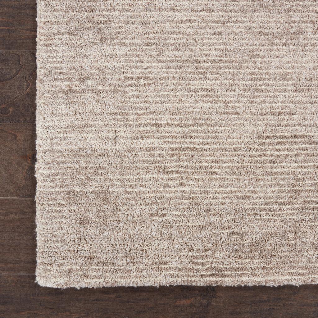 Nourison Home Weston WES01 Beige Indoor Rectangle Area Rug - Modern Tufted Handmade Medium Pile