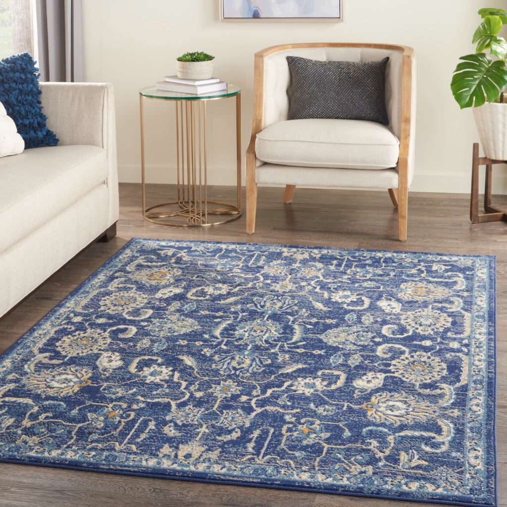 Nourison Home Grafix GRF24 Multicolor Indoor Rectangle Area Rug - Power Loomed Medium Pile Rug