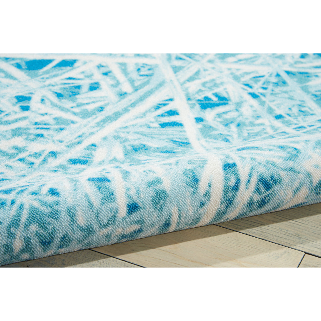 Nourison Home Home & Garden RS111 Marine Rectangle Indoor/Outdoor Rug - Modern Style Power Loomed Patio Rug-