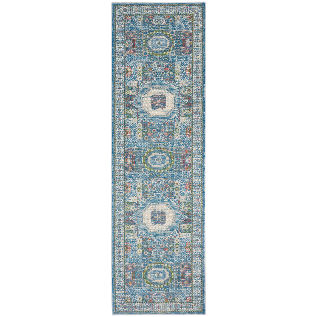 Nourison Home Global Vintage GLB17 Multicolor Indoor Runner - Medium Pile Bohemian Runner
