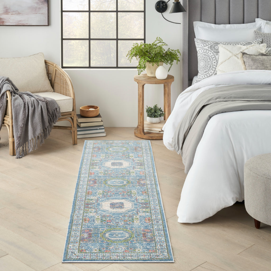 Nourison Home Global Vintage GLB17 Multicolor Indoor Runner - Medium Pile Bohemian Runner