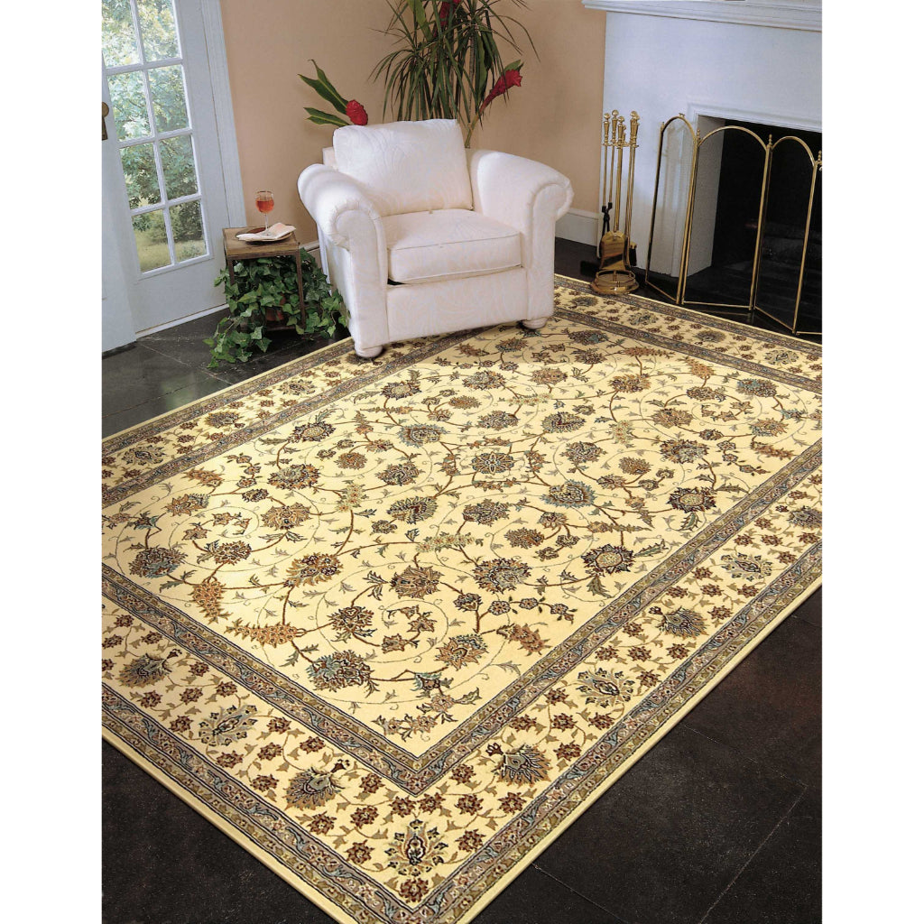 Nourison Home Nourison 2000 Multicolor 2023 Indoor Rectangle Area Rug - Classic Wool & Silk Hand Tufted Rug-