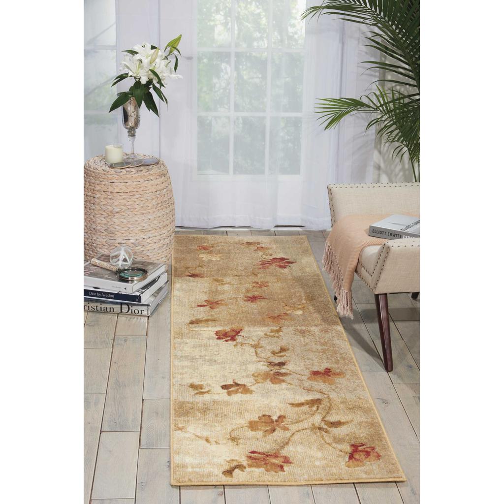 Nourison Home Somerset ST64 Multicolor Indoor Runner - Farmhouse Power Loomed Machine Made Medium Pile