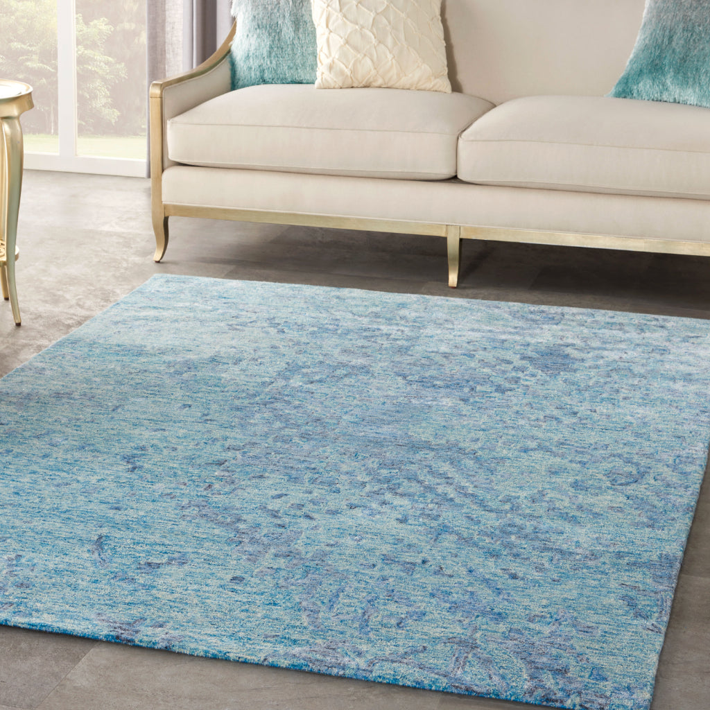Nourison Home Gemstone GEM05 Alexandrite Rectangle Area Rug - Handmade Tufted Rug Made of 30% Wool & 70% Luxcelle-