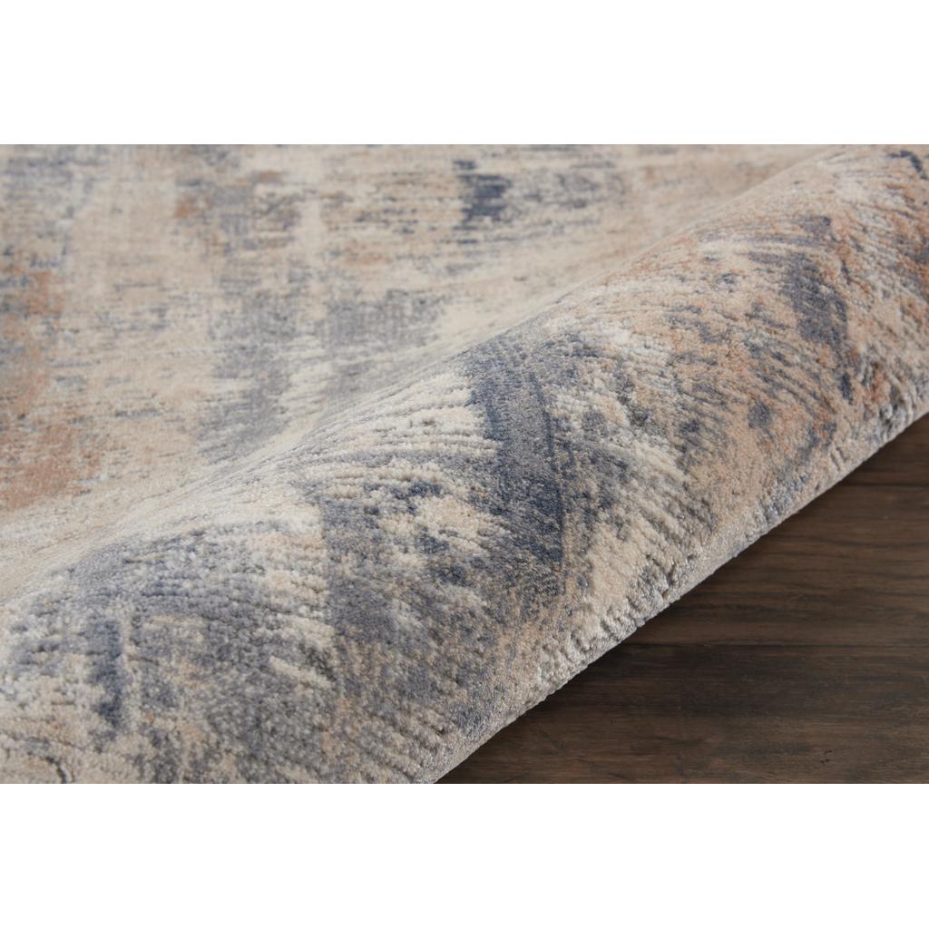 Nourison Home Rustic Textures RUS05 Beige Grey Indoor Runner - Modern Power Loomed Machine Made Medium Pile