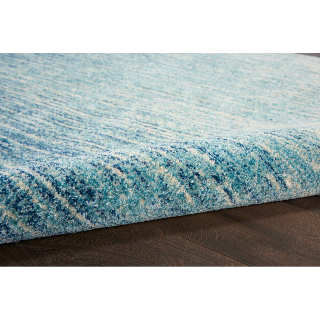 Nourison Home Passion PSN09 Navy Light Blue Navy/Light Blue Indoor Runner - Modern Power Loomed Machine Made Medium Pile